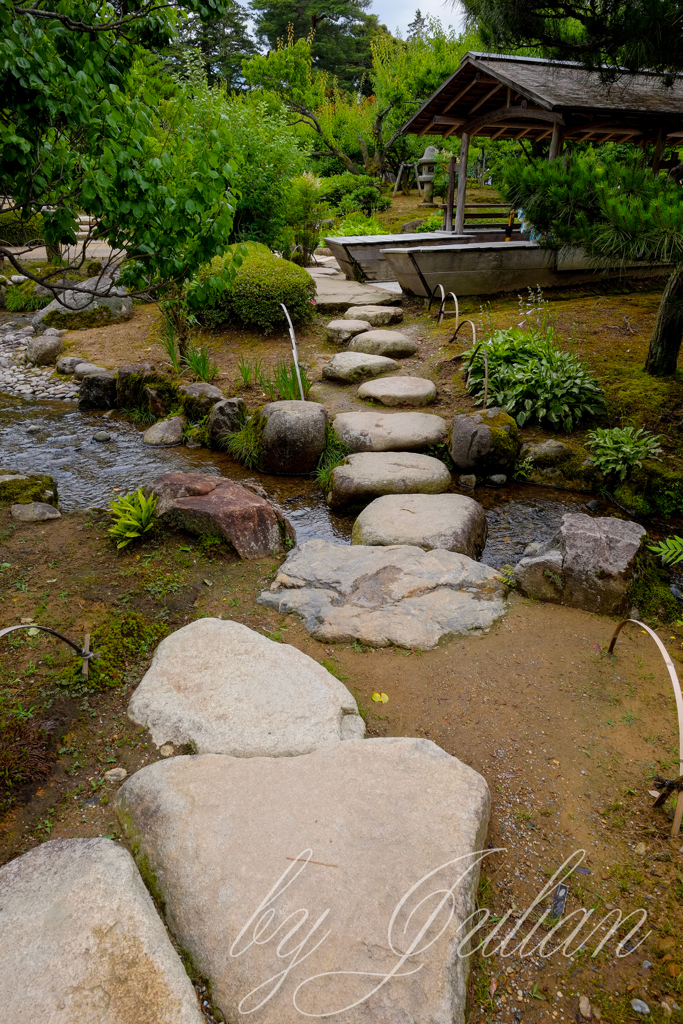 兼六園にて