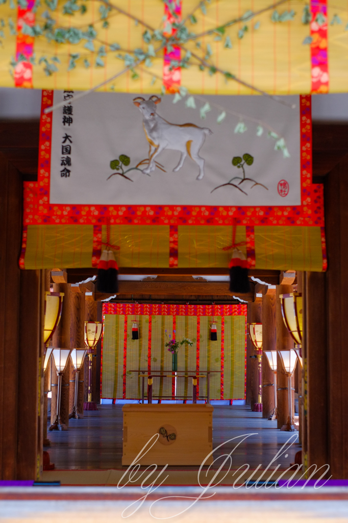 下鴨神社にて