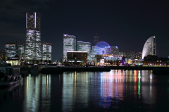みなとみらいの夜景