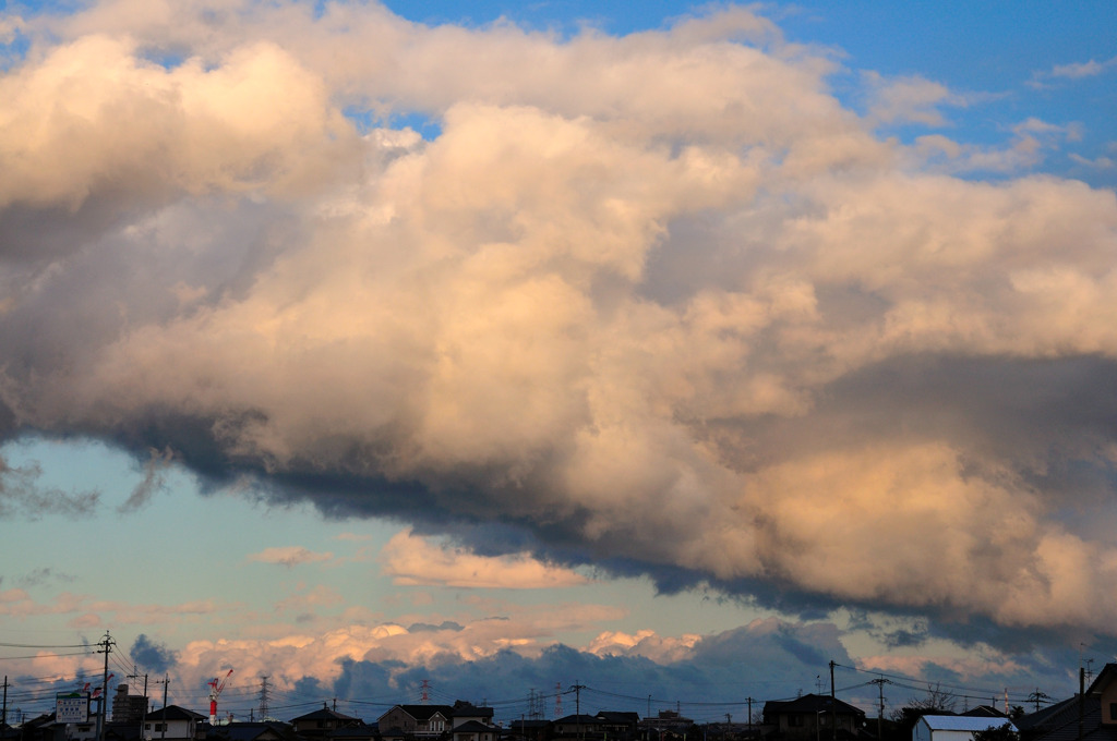 雲もくもく