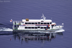 十和田湖遊覧船昼