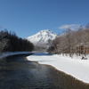 小春日和の焼岳