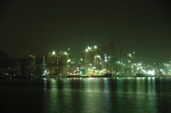 工場　苅田港