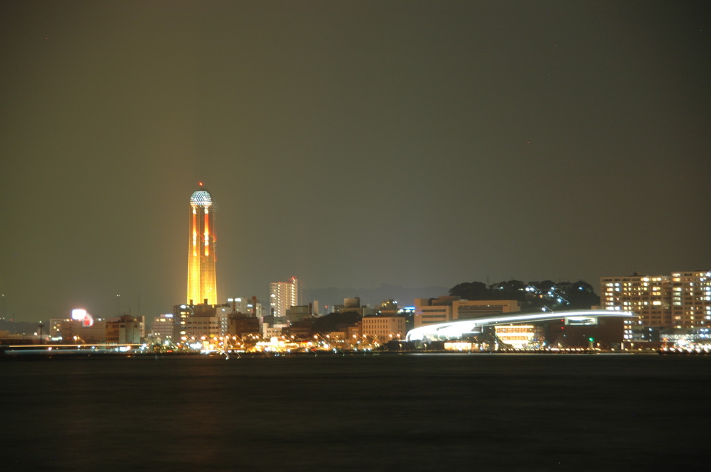 夜景　めかり公園　１