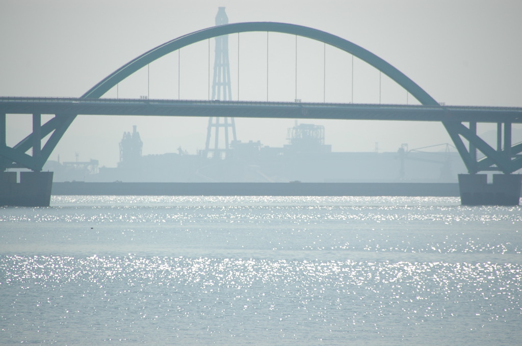 海　北九州空港連絡橋　１