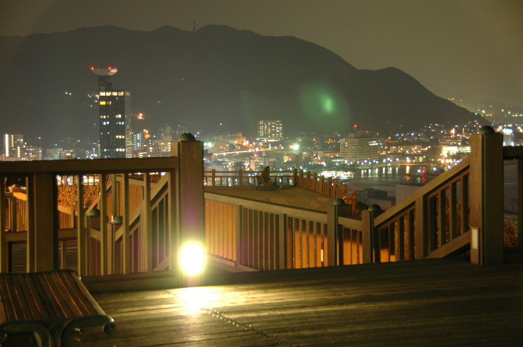 夜景　めかり公園　２