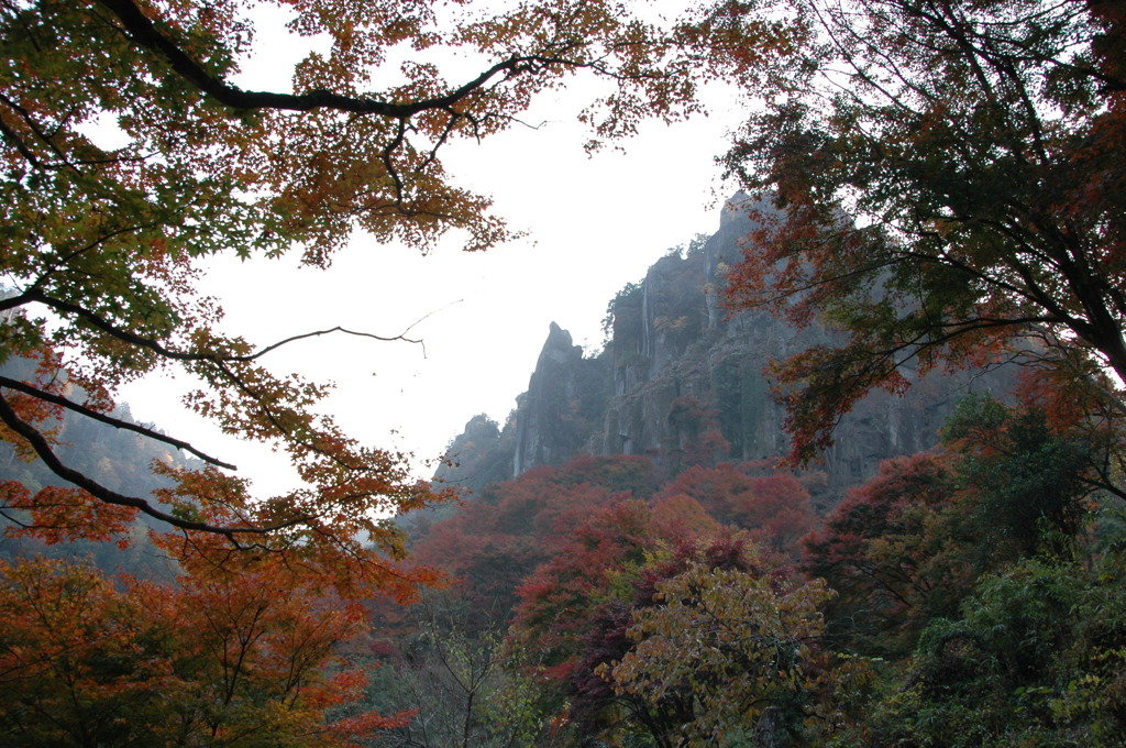 紅葉　深耶馬渓　４