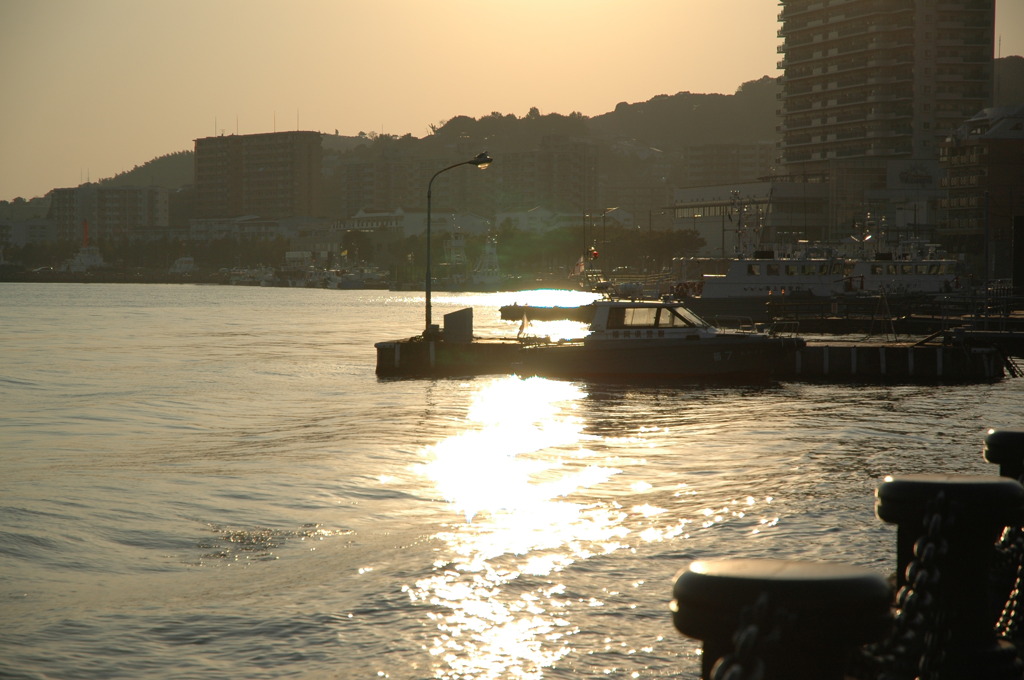 夕暮　洞海湾