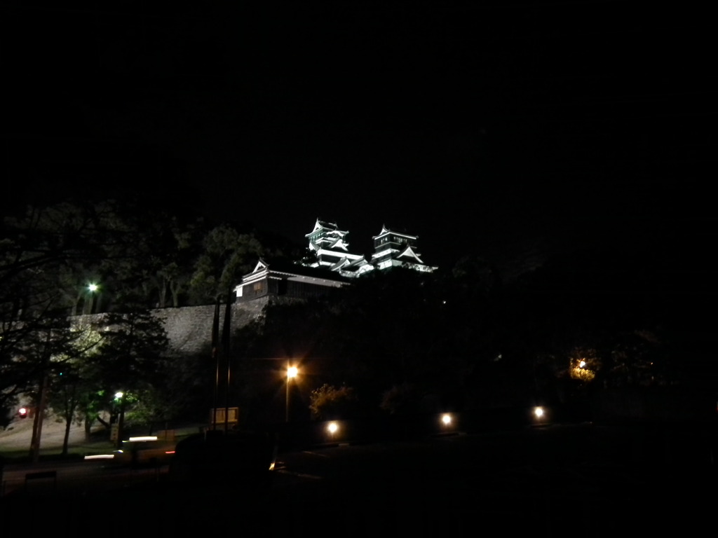 夜の熊本城　20101015