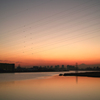 夕暮れ