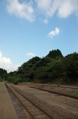 青緑 rail way