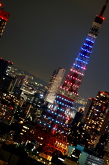 2012/11/3 東京タワー3色イルミネーション