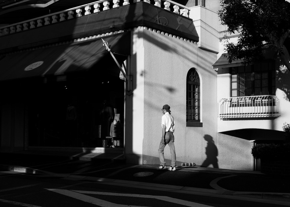 陽の当たった場所