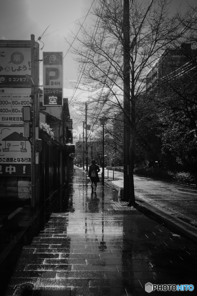 雨上がり