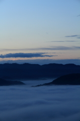 早朝雲の海