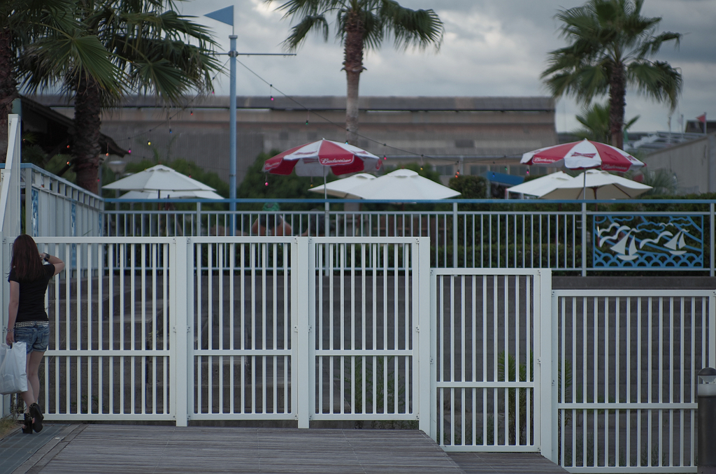 『White fence』