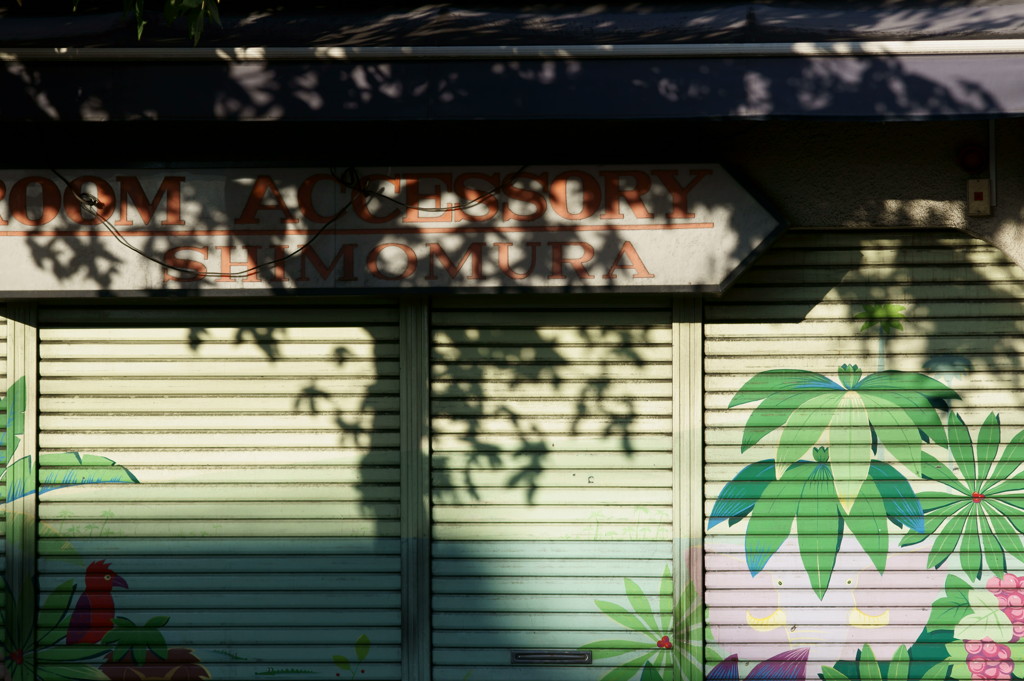 朝の影絵２