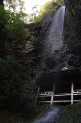 浮浪の滝～近景