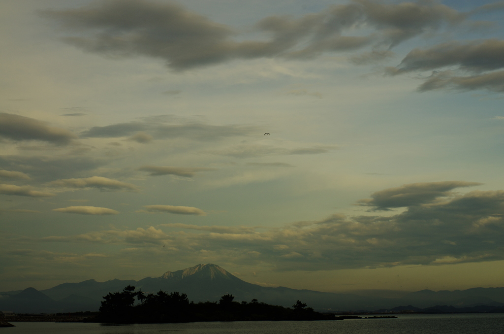 これも夕空