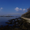 境水道の朝