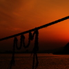夕景～夫婦岩より