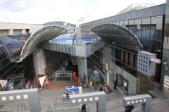 京都駅の対称ドーム