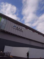 奈良駅とおじさん