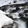冬の渓流