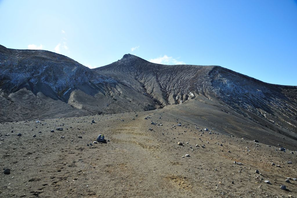 十勝岳山頂