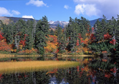 大雪山高原沼