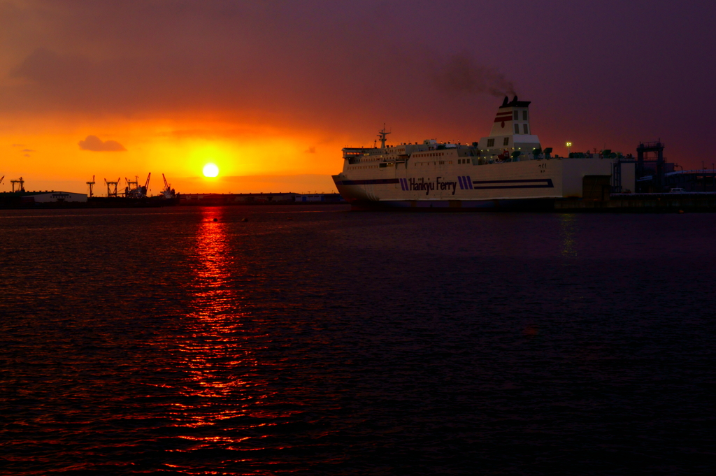 Sun set