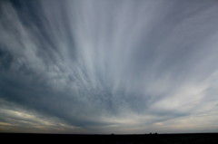 筋状の雲