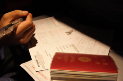 Leaving the country