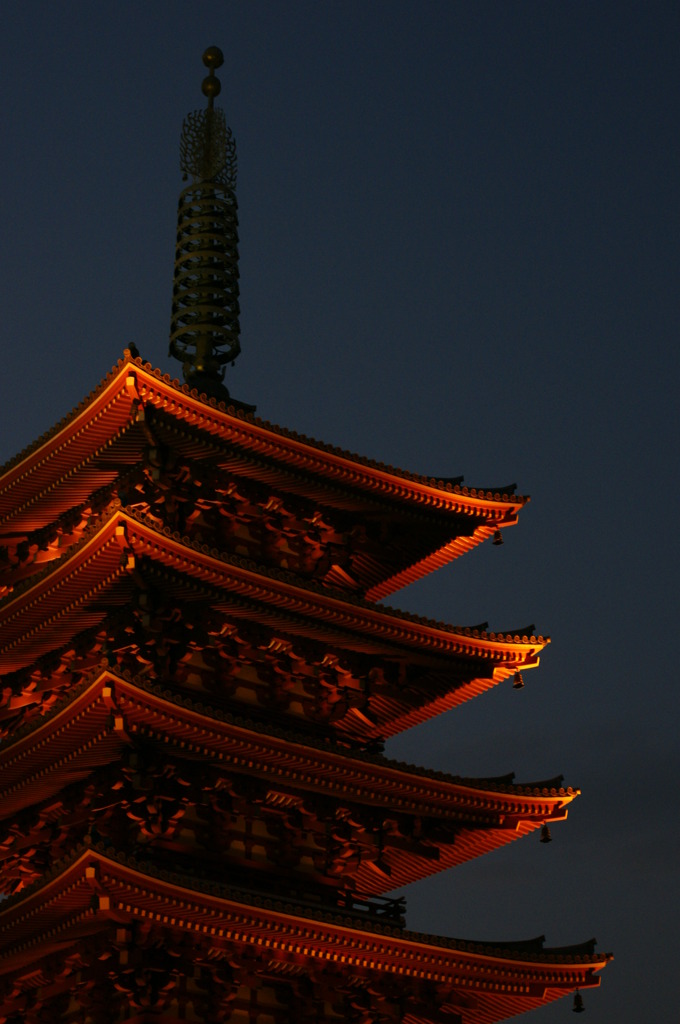 浅草寺 五重塔