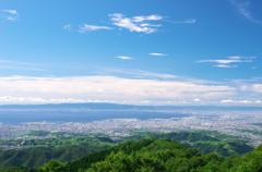 和泉葛城山からの眺望
