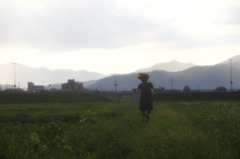 真っ直ぐに。