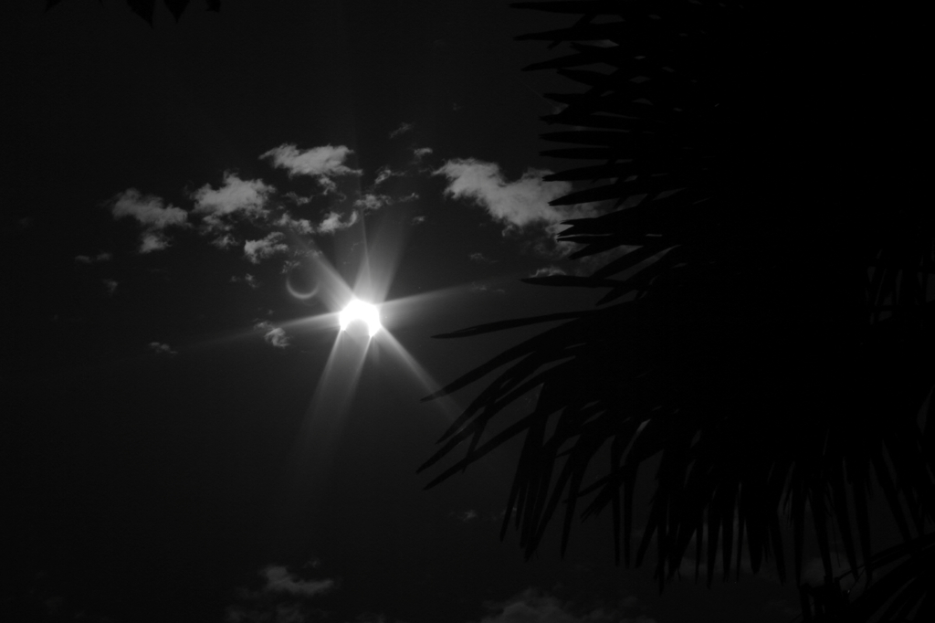 かじられた太陽