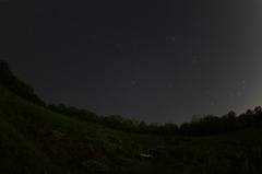 広がる星空