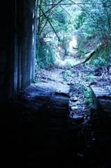 ケーブル跡
