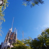 見上げればサグラダ・ファミリア