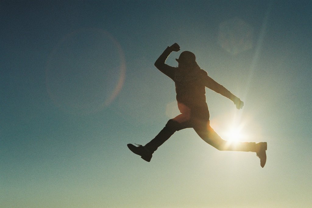 To the sky