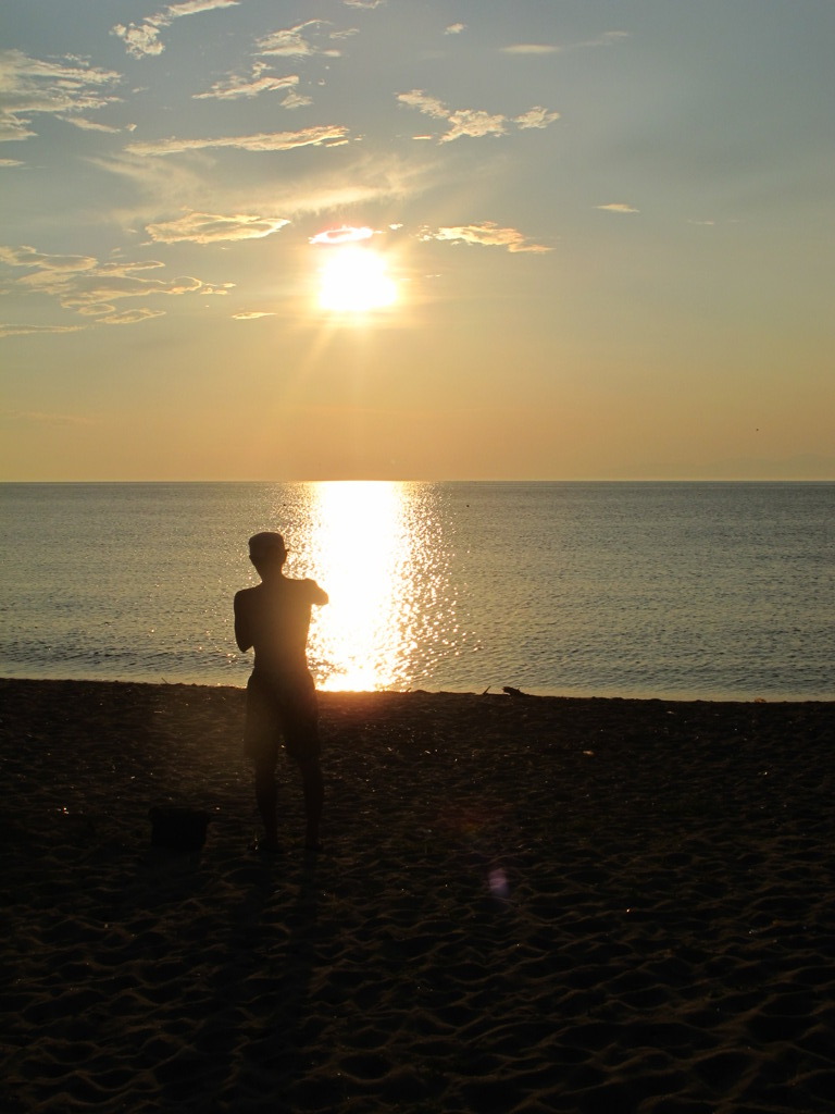 夕日と海とコンプレックス