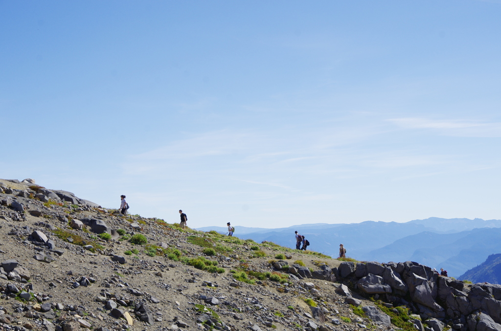 Mountain climbing