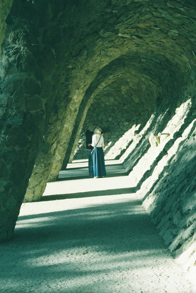 Park Guell kiss
