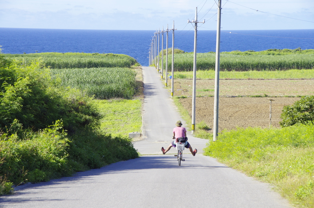 吹き抜けてく