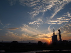 夕暮れ時