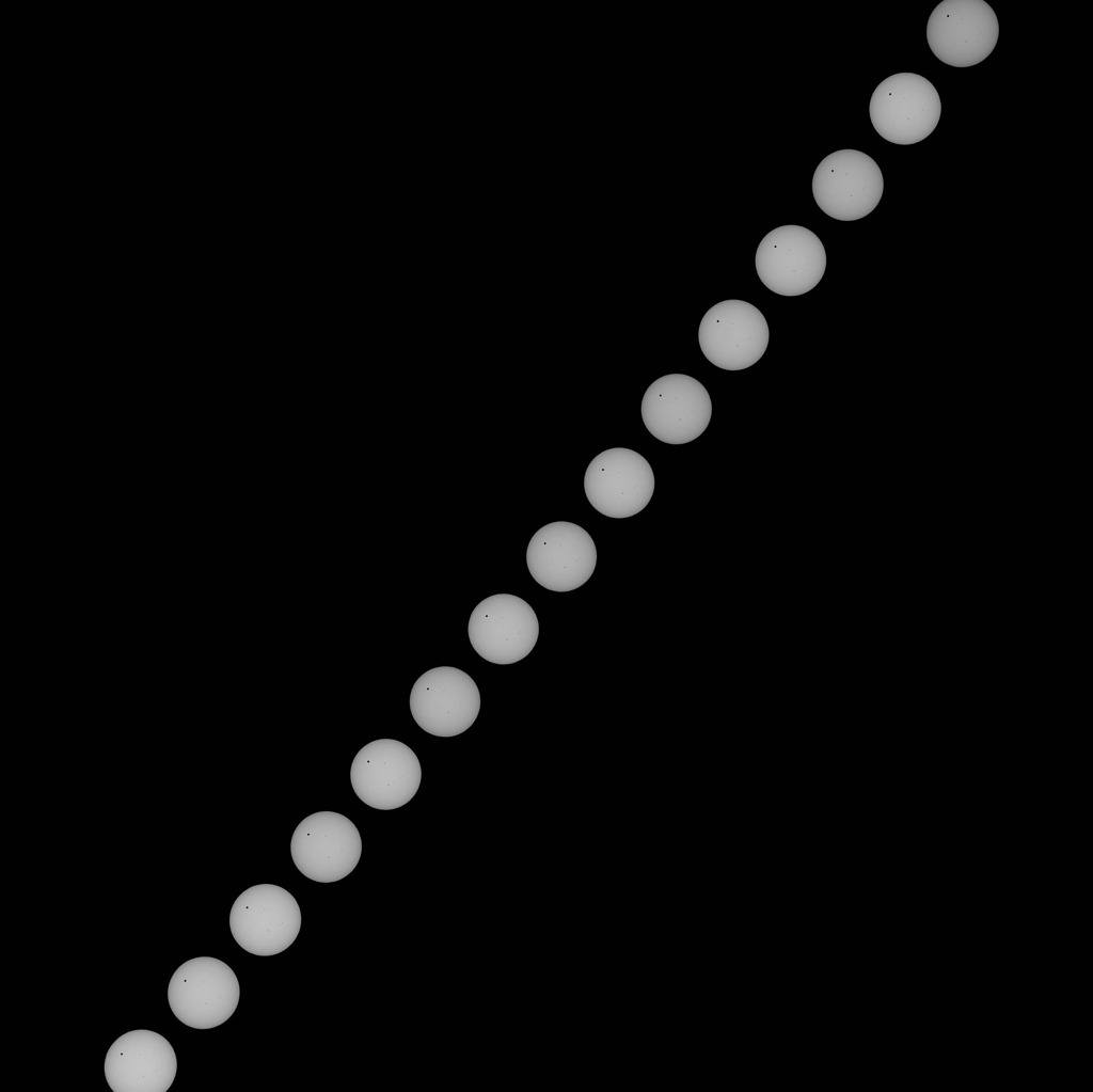 金星の太陽面通過