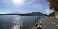 富士山と河口湖２