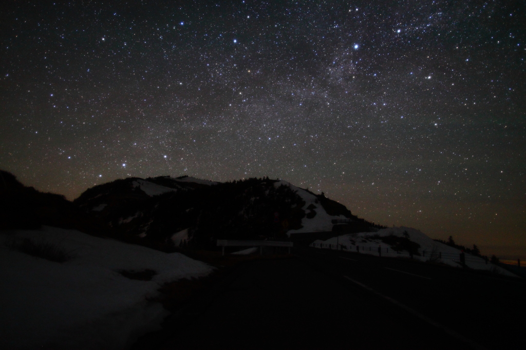 標高2000メートルからの星空②