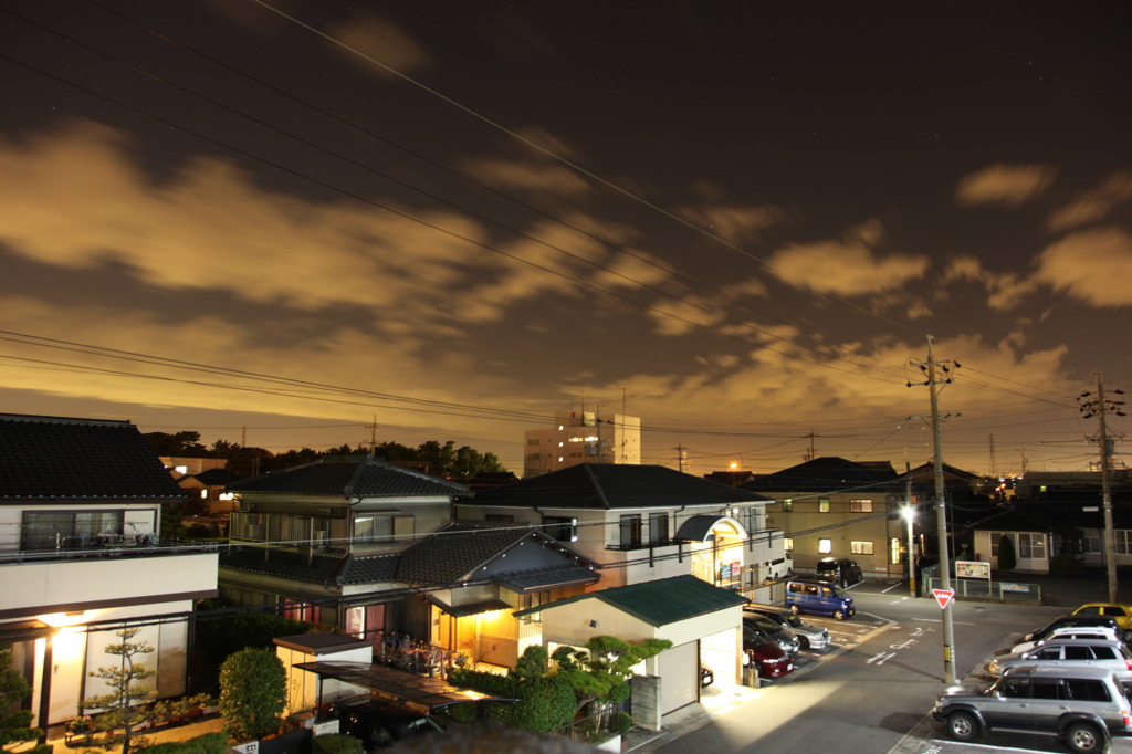 今日は夜空が綺麗